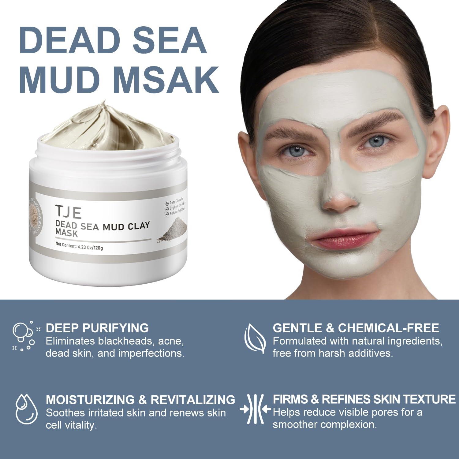 Mascarilla Facial de Barro del Mar Muerto TJE 181g
