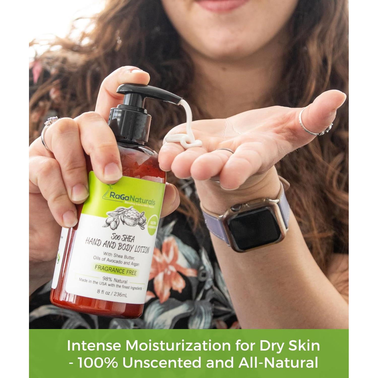 Loción Corporal Hidratante RaGaNaturals 227g Sin Fragancia