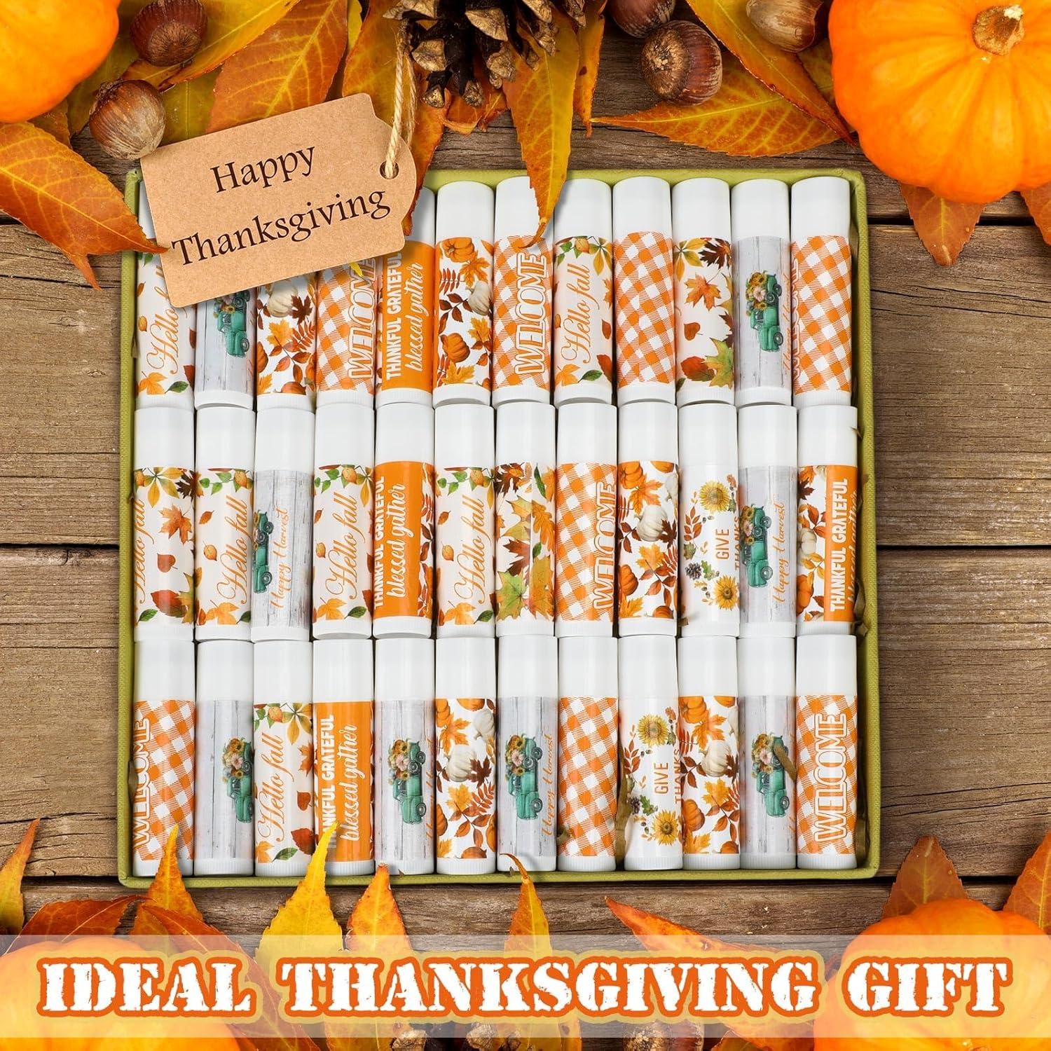 25 Balsamos Labiales Temáticos Otoño Halloween Siifert Sabor Miel