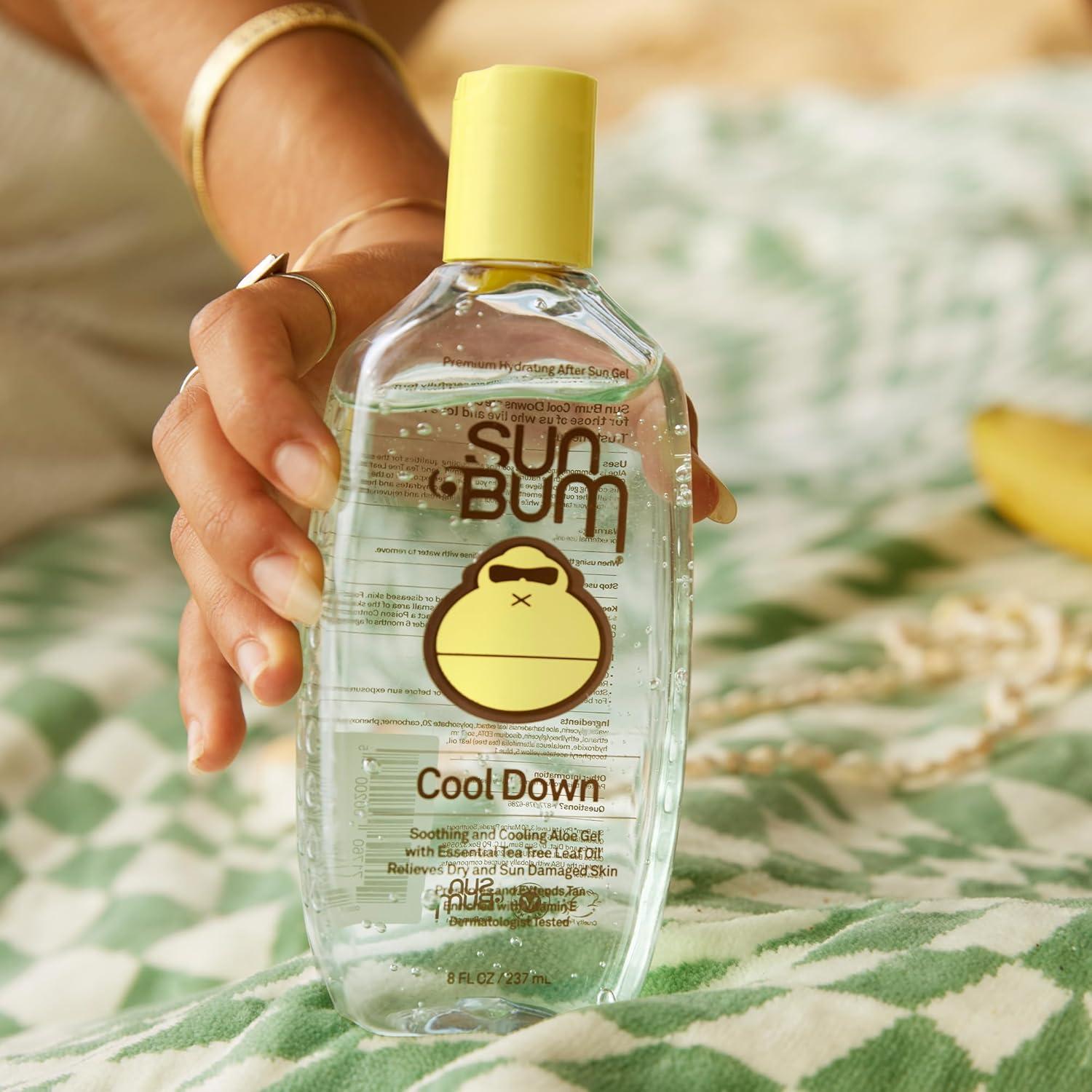 Gel de Aloe Vera Cool Down Sun Bum 236.6 ml - Alivio Quemaduras