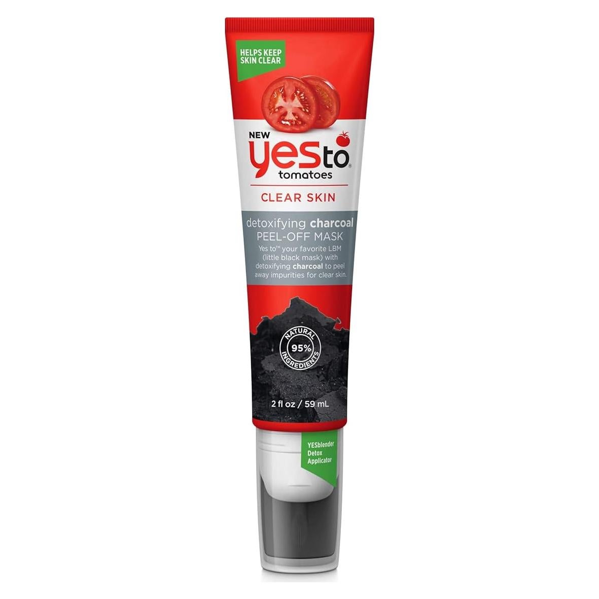 Máscara Facial Desintoxicante Sí A Carbón y Tomate 59 mL