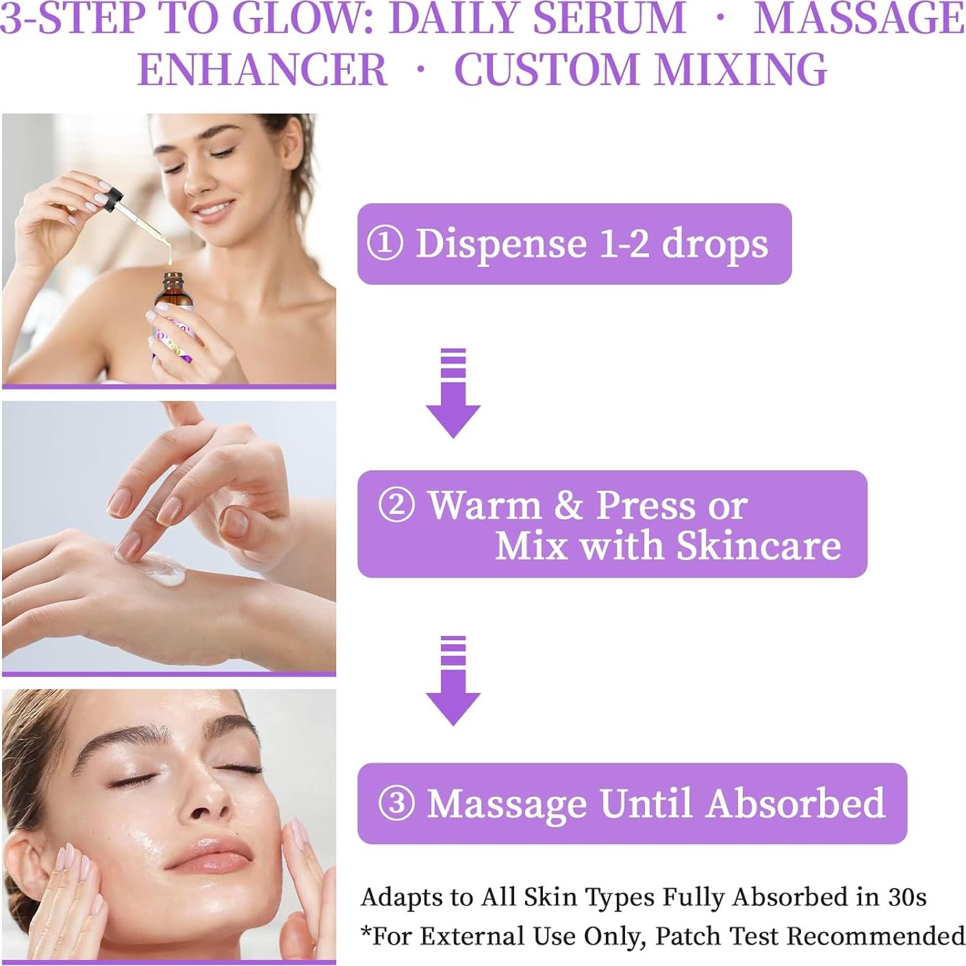 Aceite Facial Orgánico MMPANG 30ml - Antienvejecimiento Hidratante