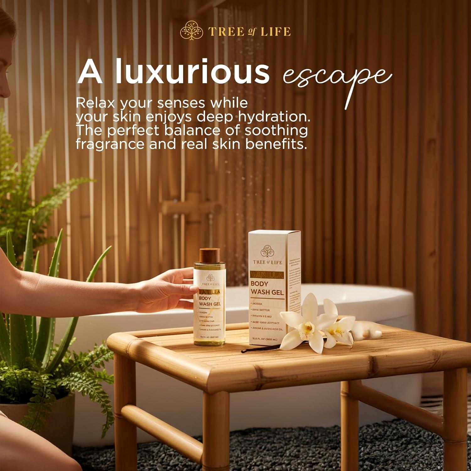 Gel de Ducha Hidratante Vainilla Árbol de la Vida 500 ml