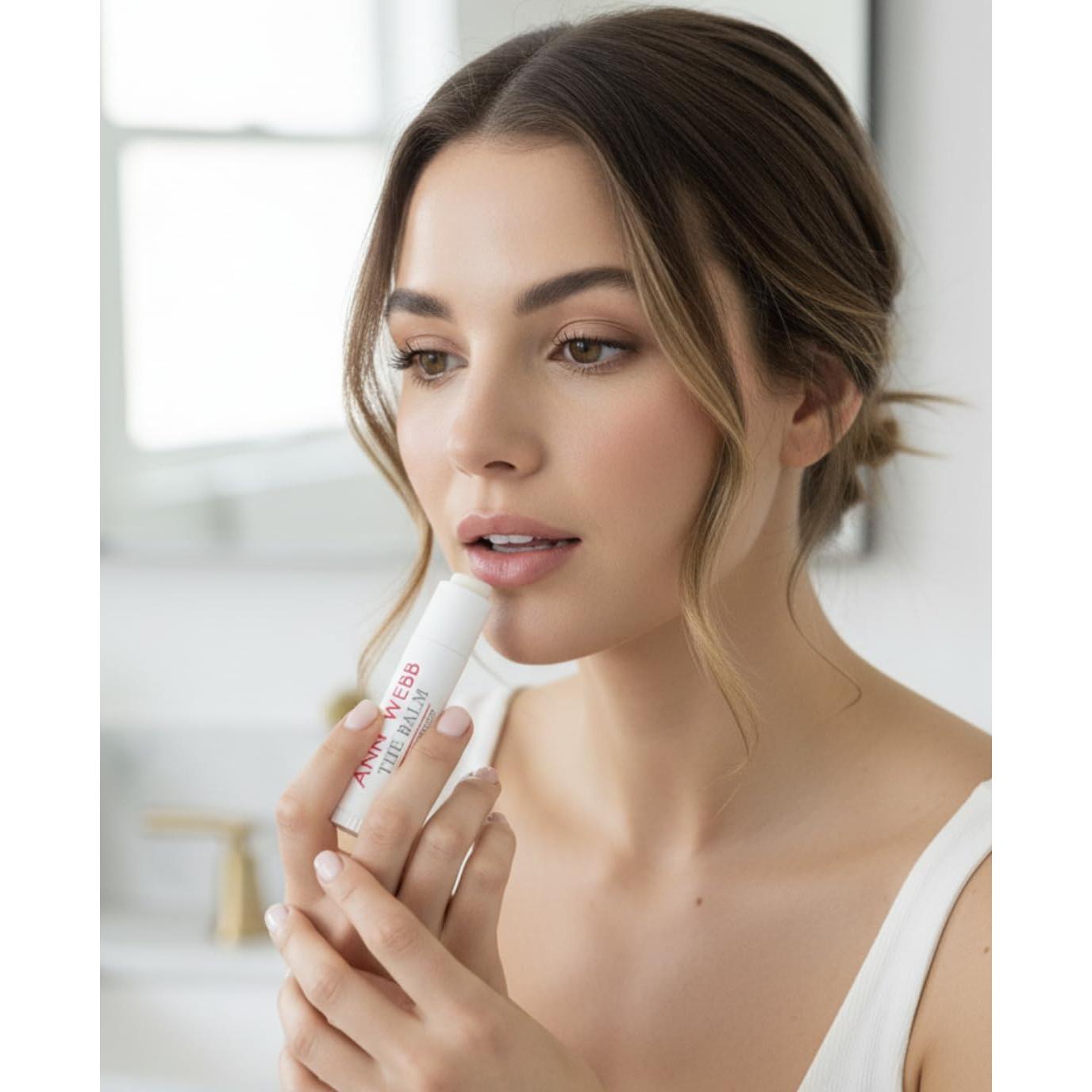 Bálsamo Labial Orgánico Ann Webb Menta 14.17g Hidratante