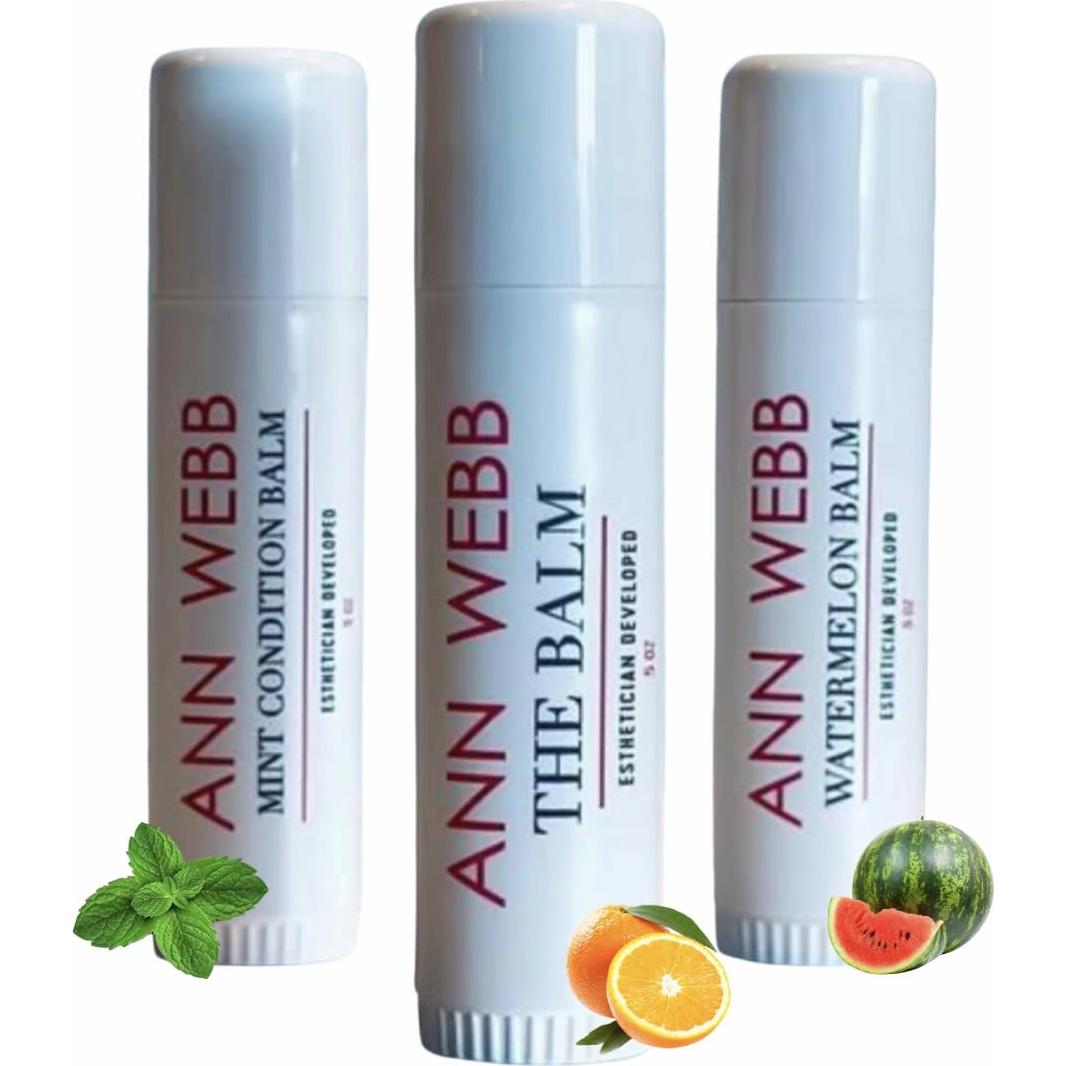 Bálsamo Labial Orgánico Ann Webb Menta 14.17g Hidratante