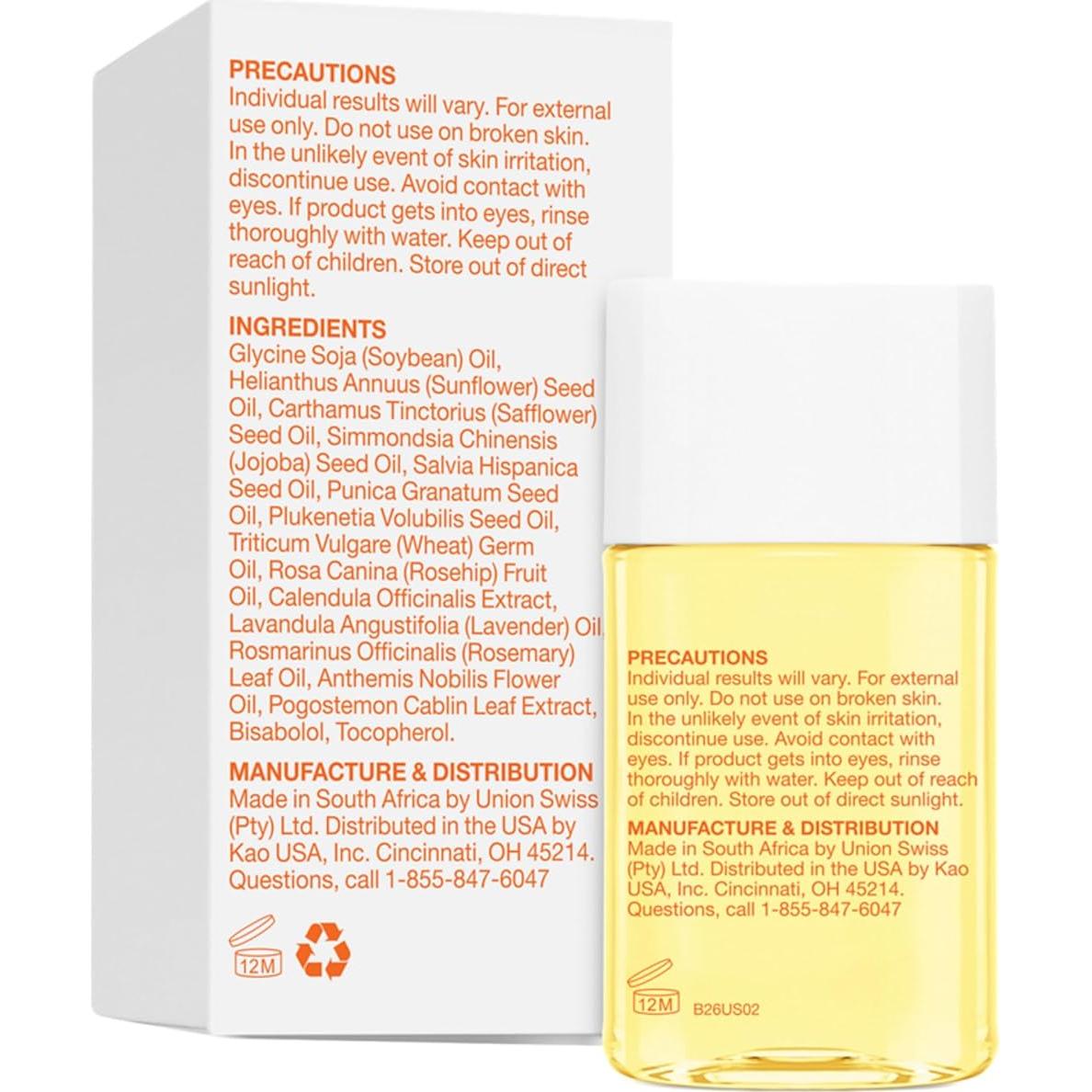 Bio-Oil Aceite Natural 24.1 ml x 3 - Hidratante Piel y Cicatrices