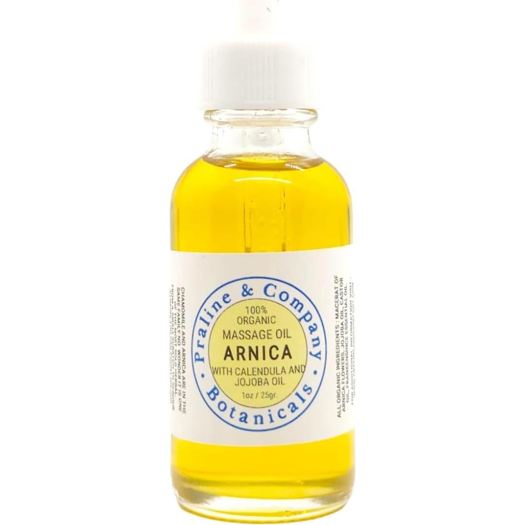 Aceite de Masaje Orgánico Praline 28.35g - Relajación y Bienestar
