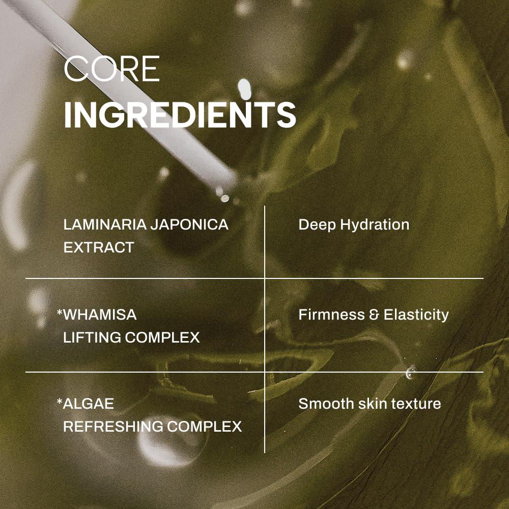 Mascarilla Facial de Algas Kelp Orgánica Whamisa - 5 Piezas