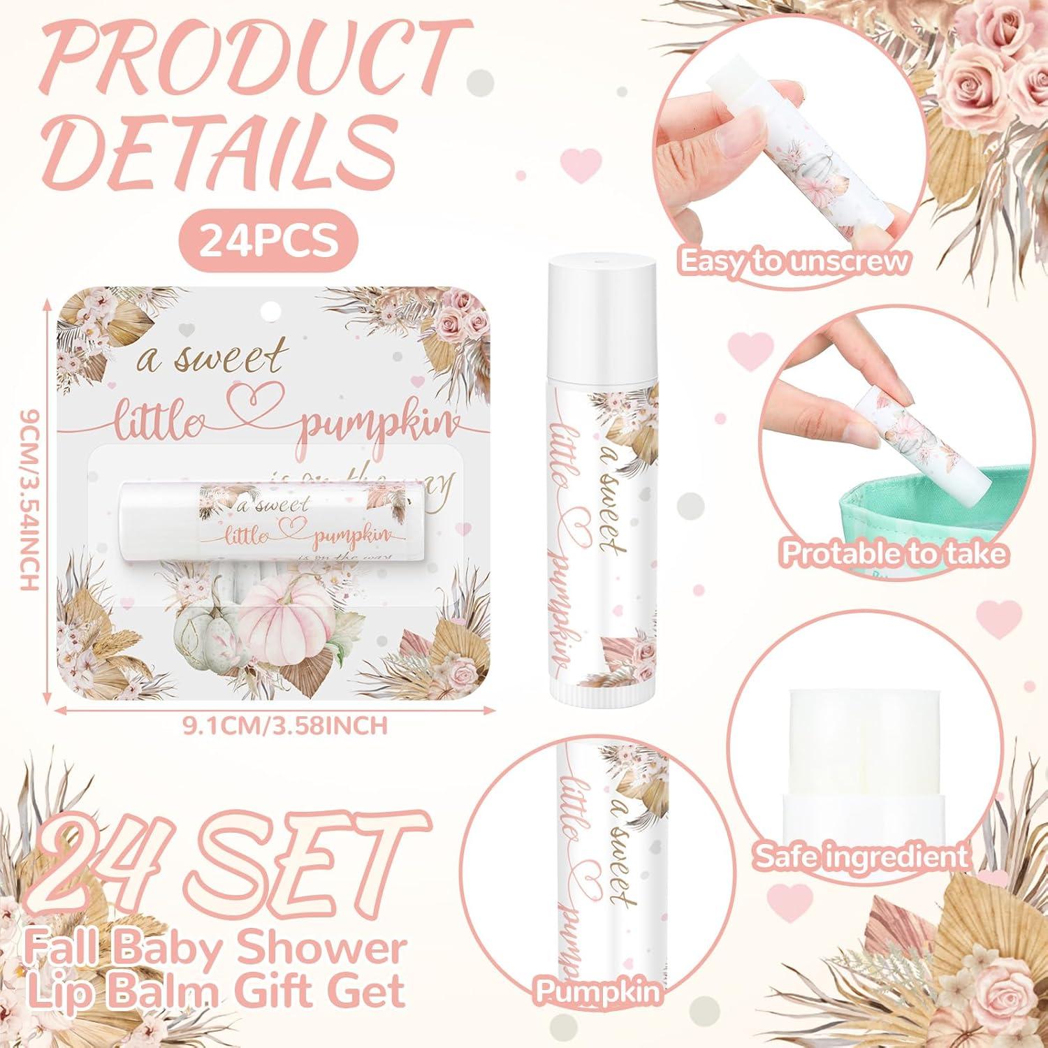 24 Balsamos Labiales Boho Otoño Heigble Hidratantes 4.8g