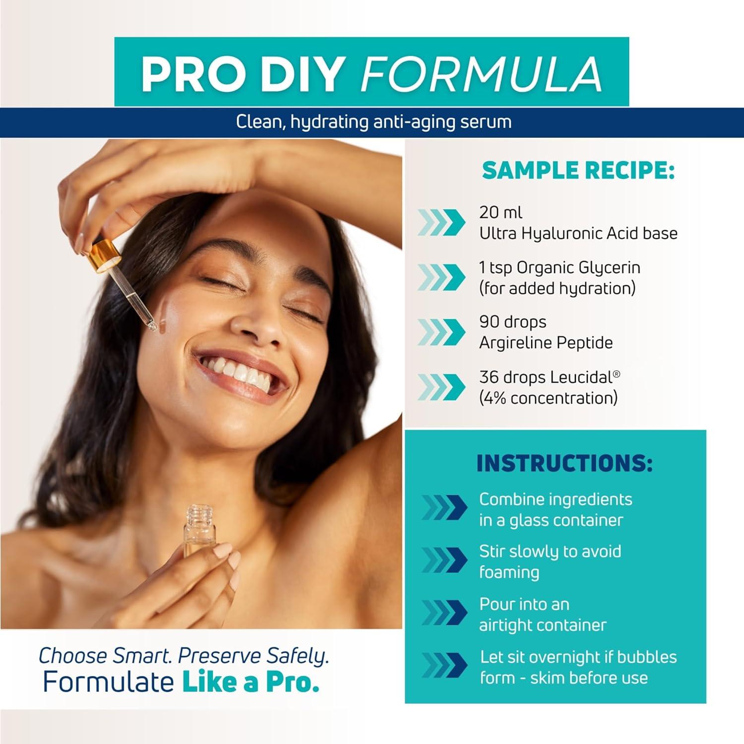 Leucidal SF Completo 30 ml - Conservante Natural para Cosméticos