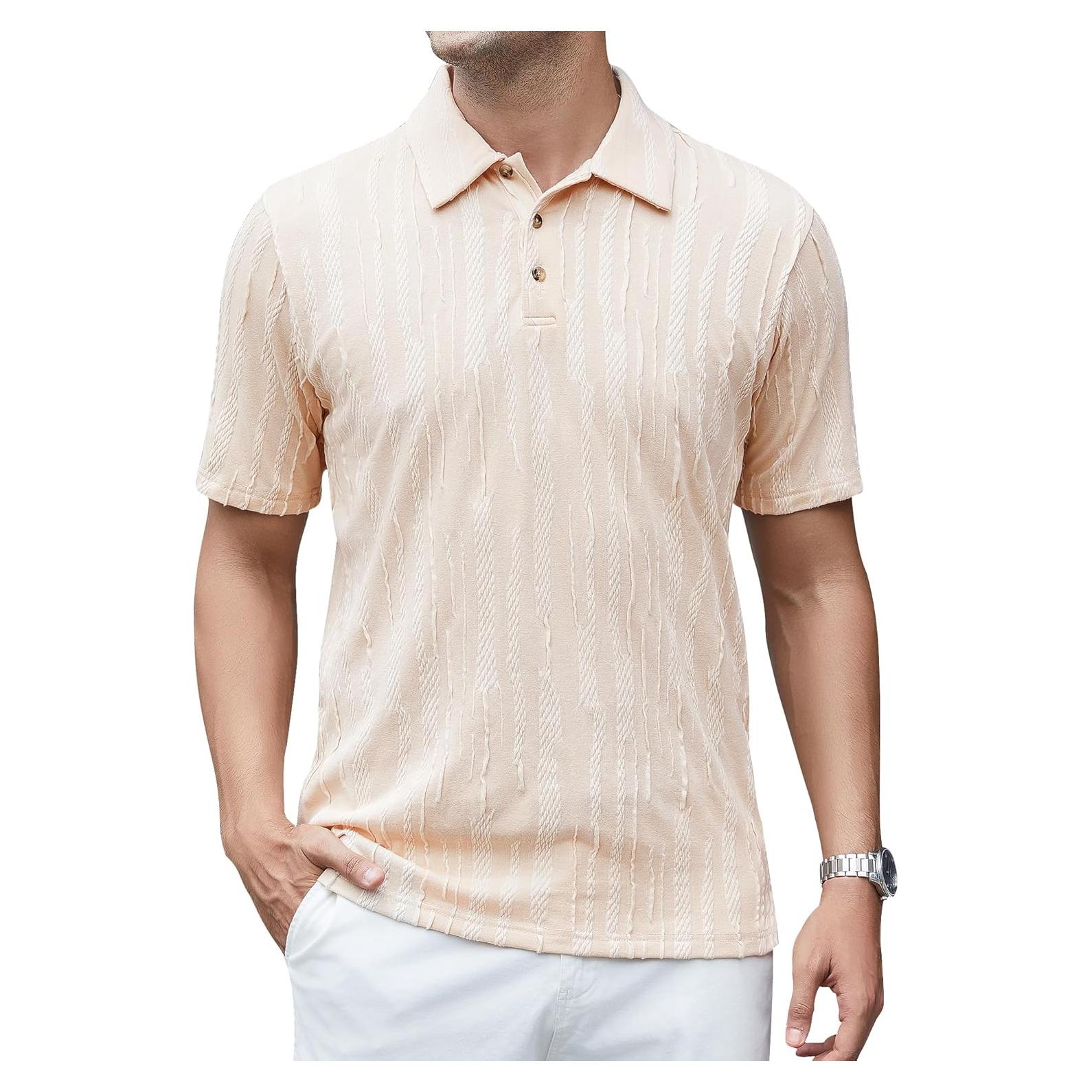 Camisa de Golf Sin Costuras Alex Vando Hombre Secado Rápido