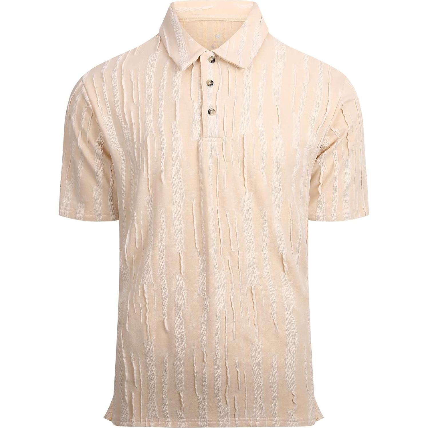 Camisa de Golf Sin Costuras Alex Vando Hombre Secado Rápido