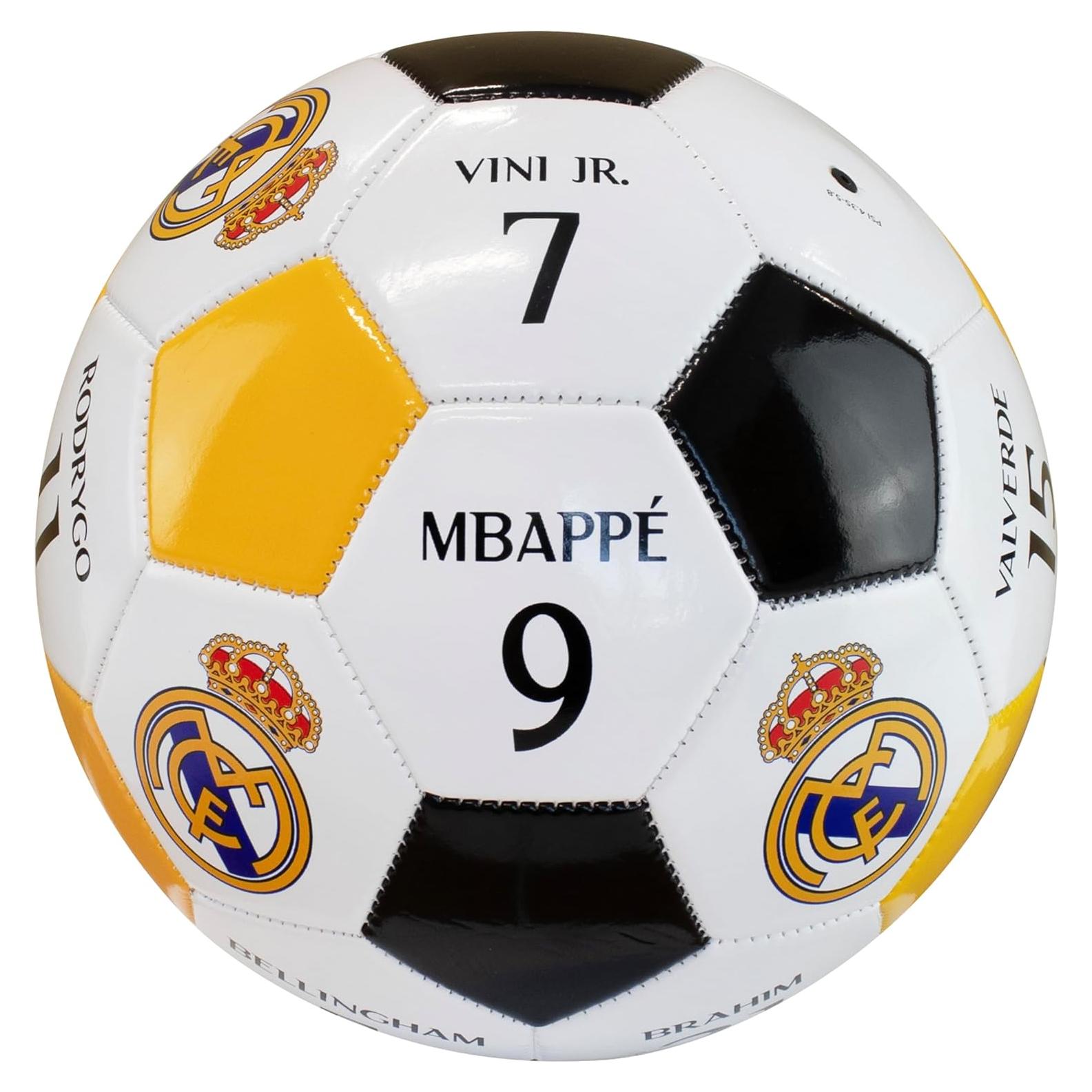 Balón de Fútbol Oficial Maccabi Real Madrid Tamaño 5