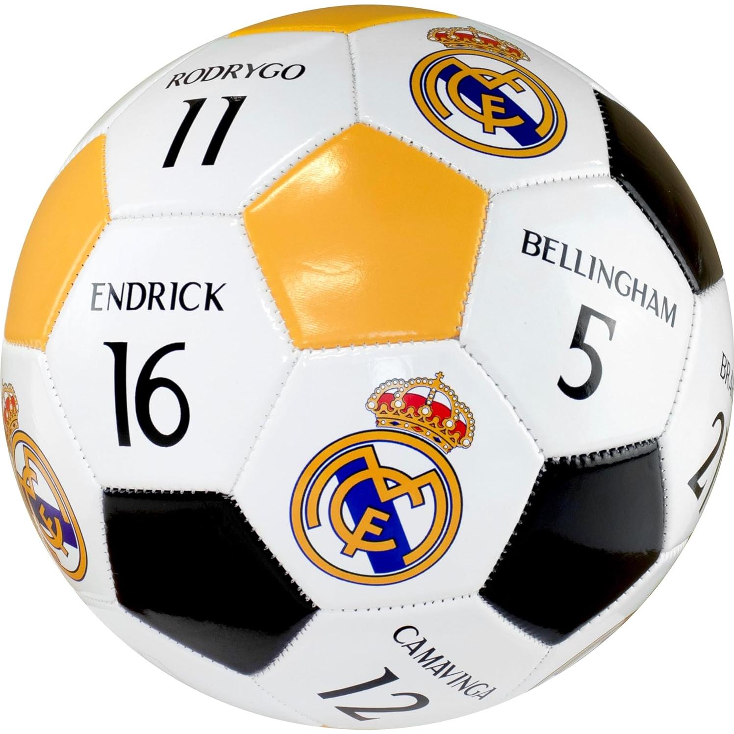 Balón de Fútbol Oficial Maccabi Real Madrid Tamaño 5