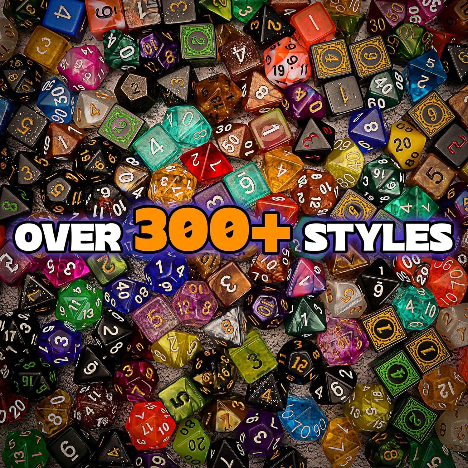 Paquete de Dados RPG BiiSaa - 6 Bolsas Ciegas con 7 Dados