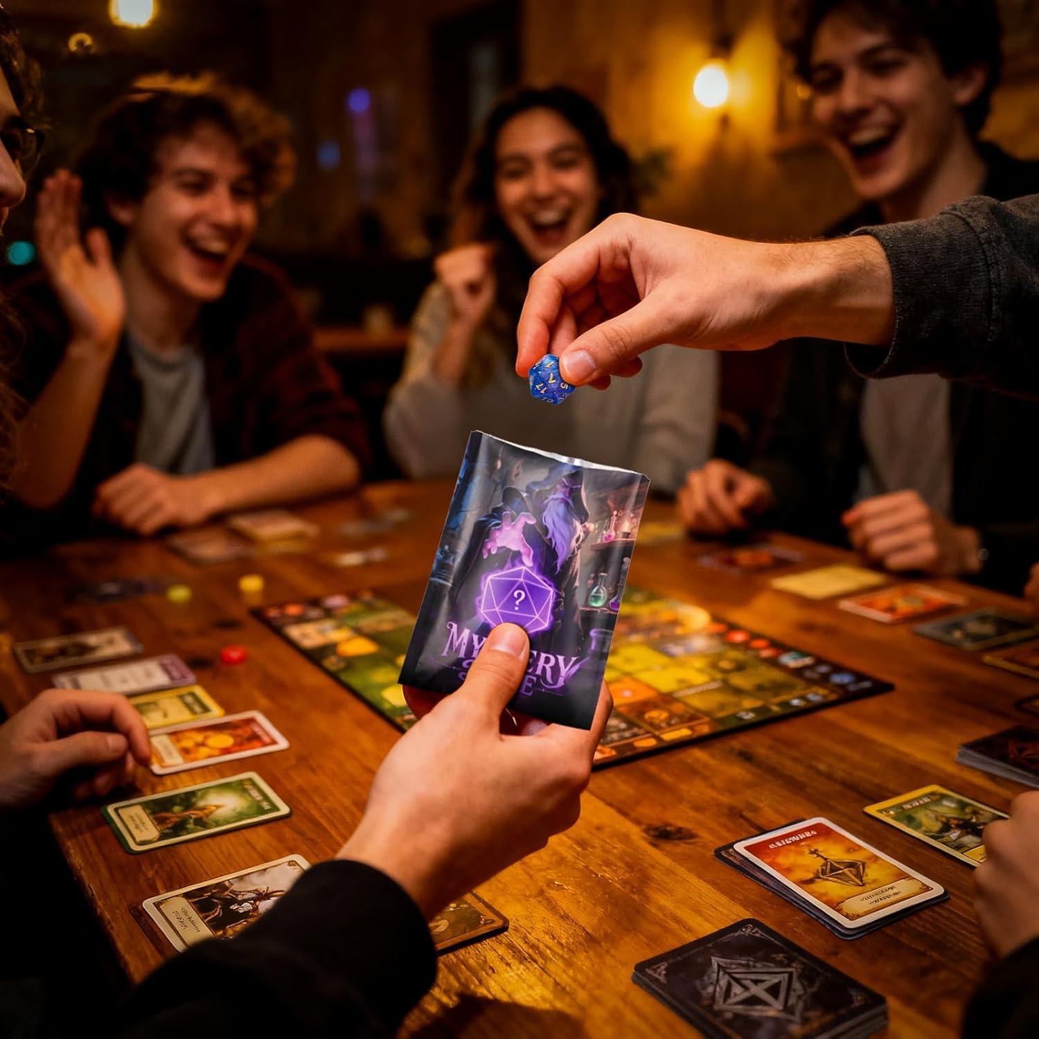 Paquete de Dados RPG BiiSaa - 6 Bolsas Ciegas con 7 Dados