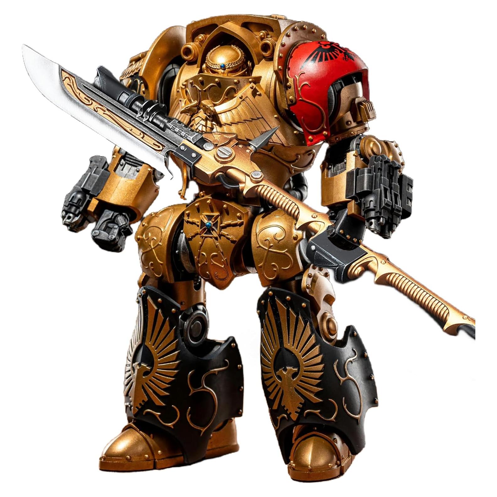 Figura de Acción JOYTOY 1/18 Adeptus Custodes Dreadnought 22.86 cm