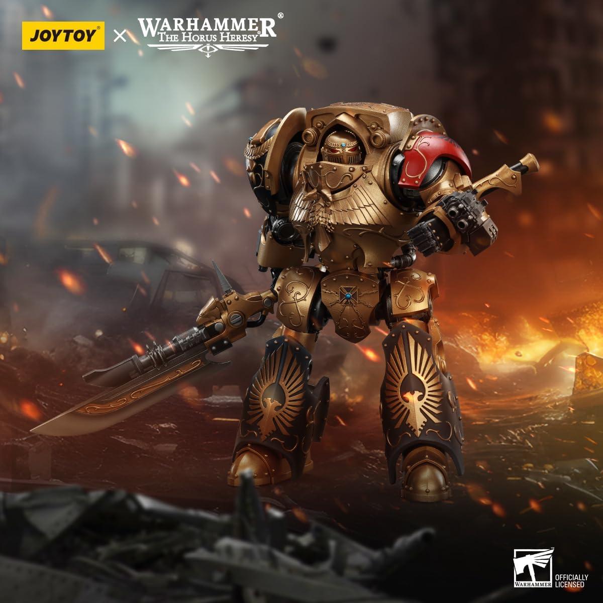 Figura de Acción JOYTOY 1/18 Adeptus Custodes Dreadnought 22.86 cm