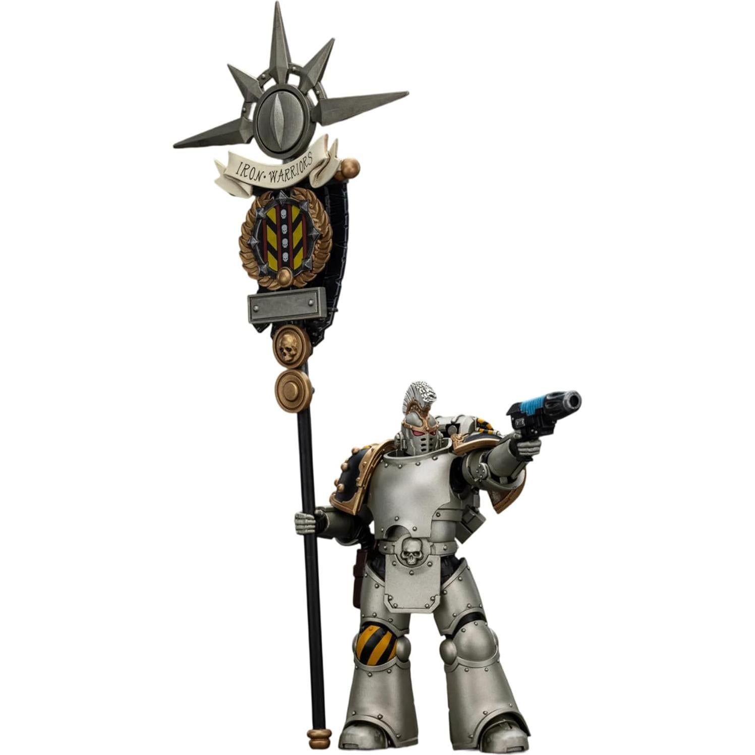 Figura de Acción JOYTOY Warhammer 40K Elegido con Estandarte 12cm