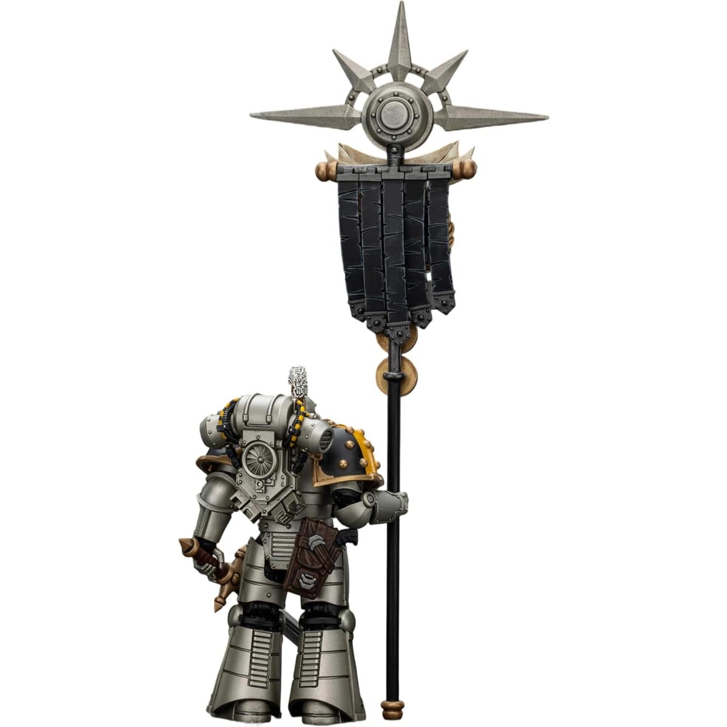 Figura de Acción JOYTOY Warhammer 40K Elegido con Estandarte 12cm