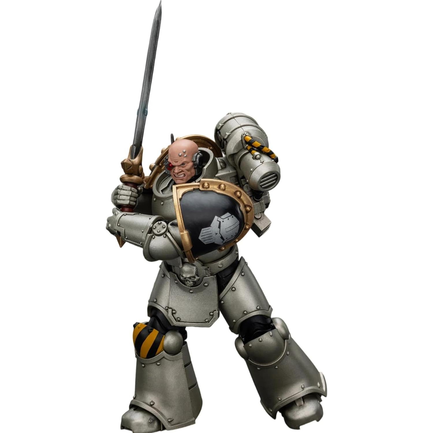 Figura de Acción JOYTOY Warhammer 40K Elegido con Estandarte 12cm