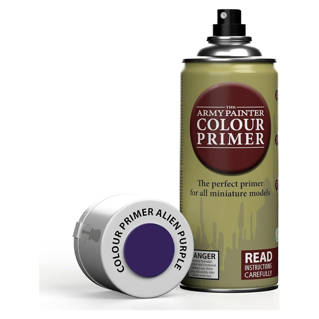 Imprimador Acrílico Spray The Army Painter 400 mL Púrpura Alienígena