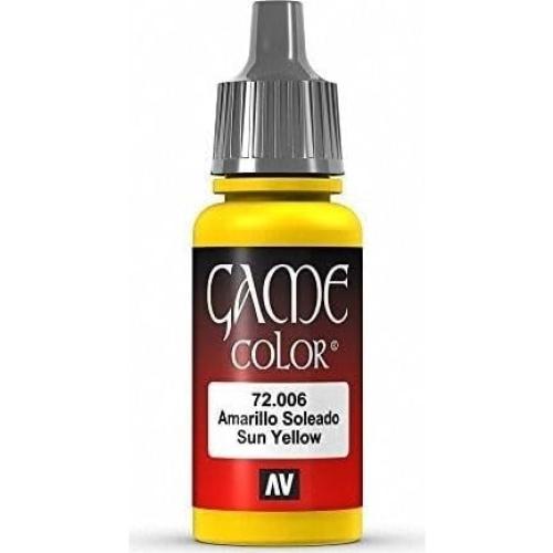 Pintura Acrílica Vallejo Game Color Amarillo Luna Pálida 17ml