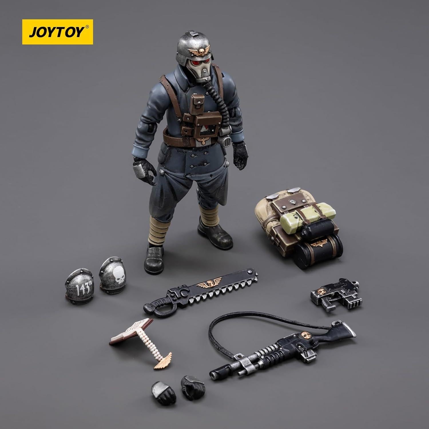 Figura de Acción JOYTOY Warhammer 40k Sargento 1/18