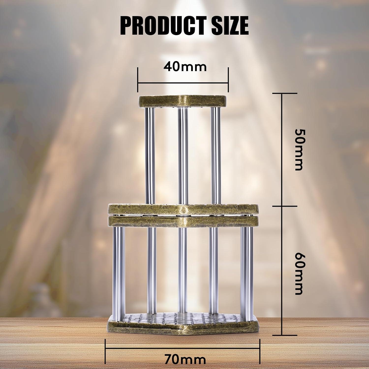 Cárcel de Dados de Metal ASTRANOVA - RPG, Póker, DND - Bronce