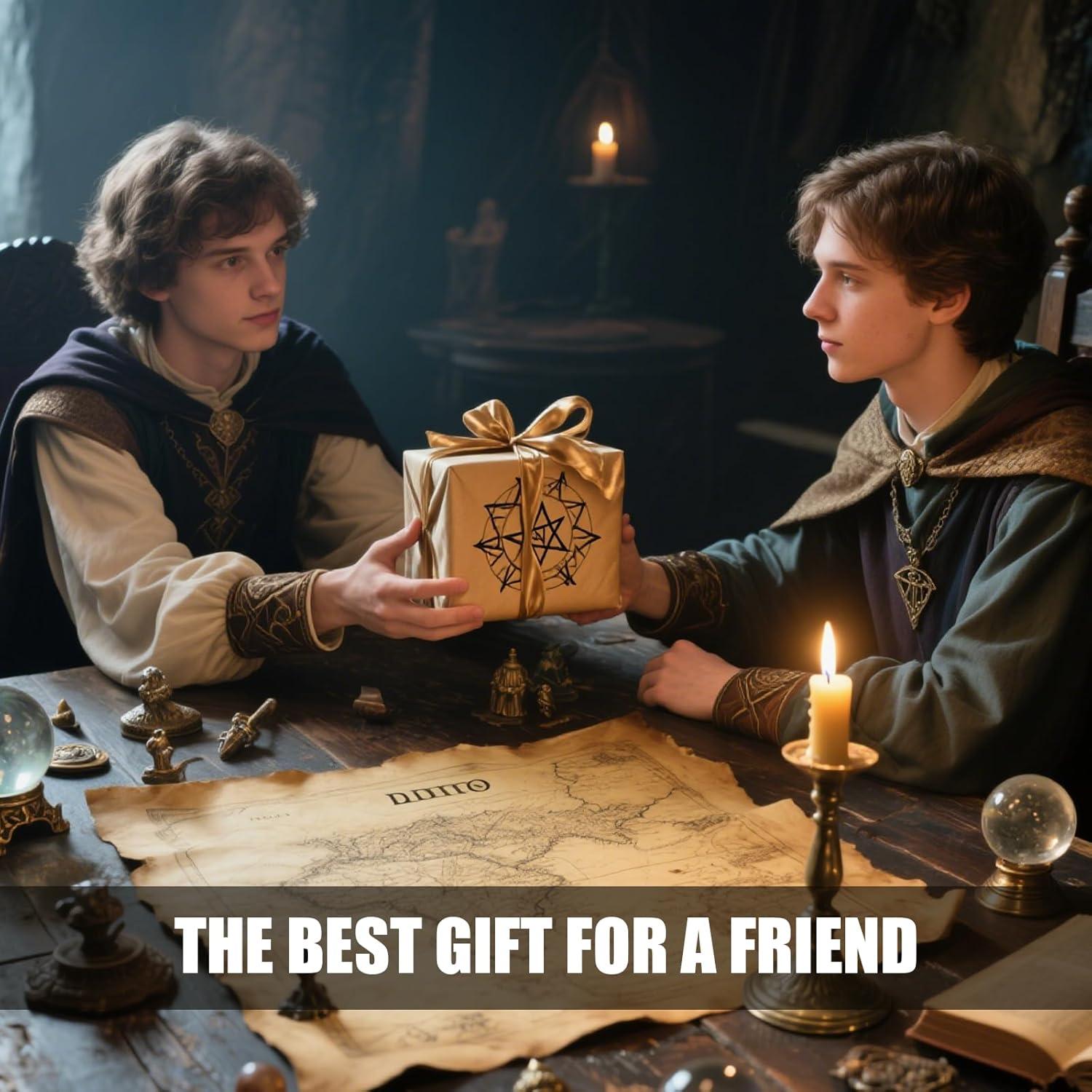 Cárcel de Dados de Metal ASTRANOVA - RPG, Póker, DND - Bronce