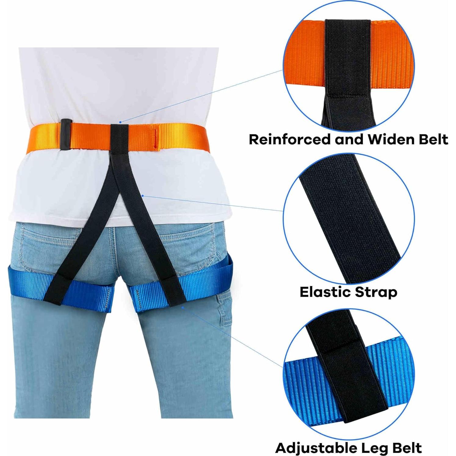 Cinturón de Seguridad HandAcc ZH004 para Escalada y Tirolesa