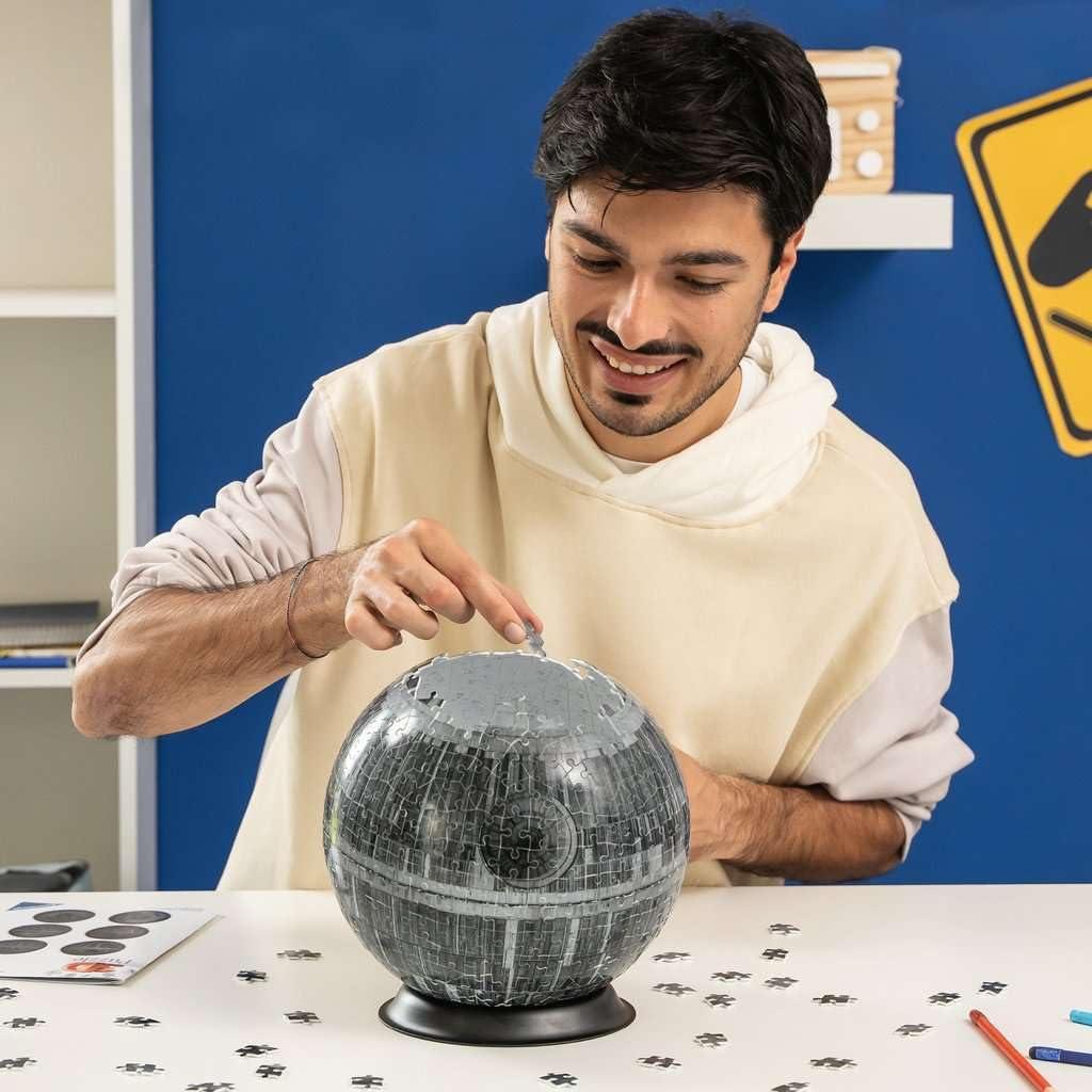 Rompecabezas 3D Ravensburger Star Wars Estrella de la Muerte 540 Piezas