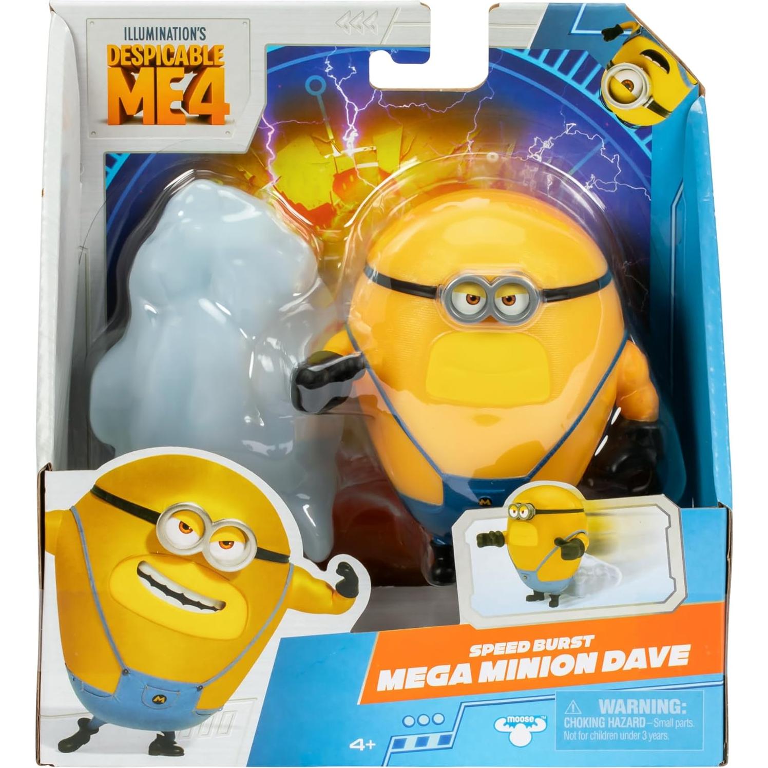 Figura de Acción Mega Minion Dave Aceleración - Mi Villano Favorito 4