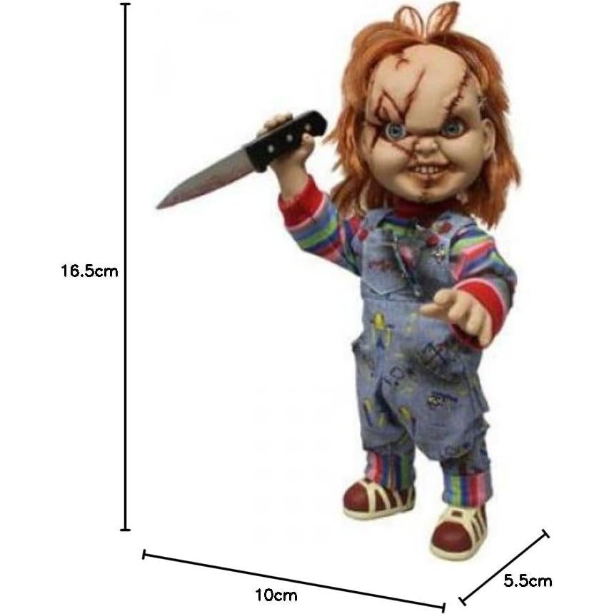 Figura de Acción Chucky Mezco 38 cm Hablante para Coleccionistas