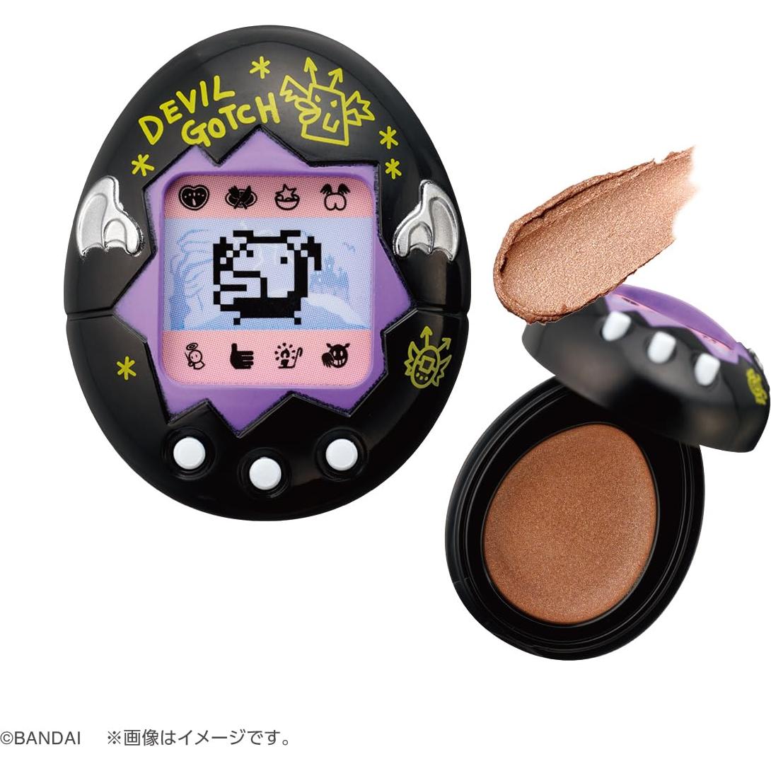 Tamagotchi Deviltchi Negro - Cosmético Compacto Brillo