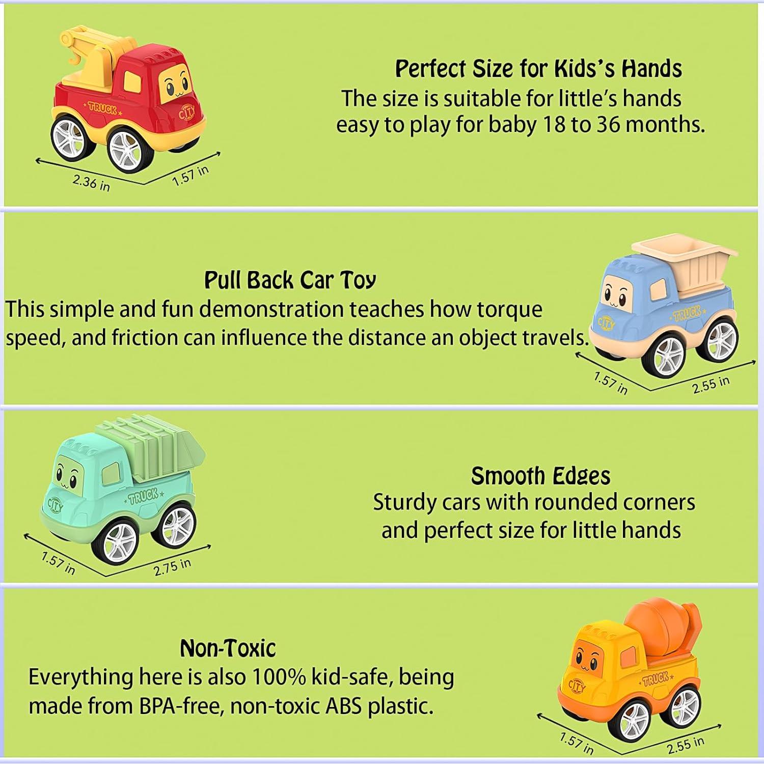 Camión de Juguete Veslier 5 en 1 con Sonidos y Luces