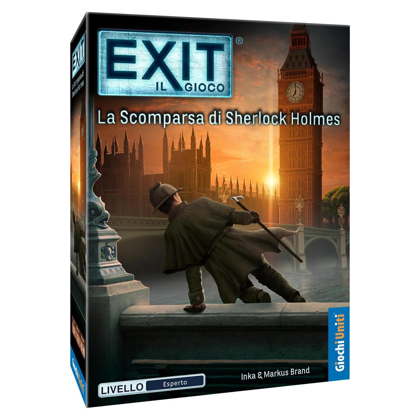 Juego de Mesa Escape Room Giochi Uniti Sherlock Holmes