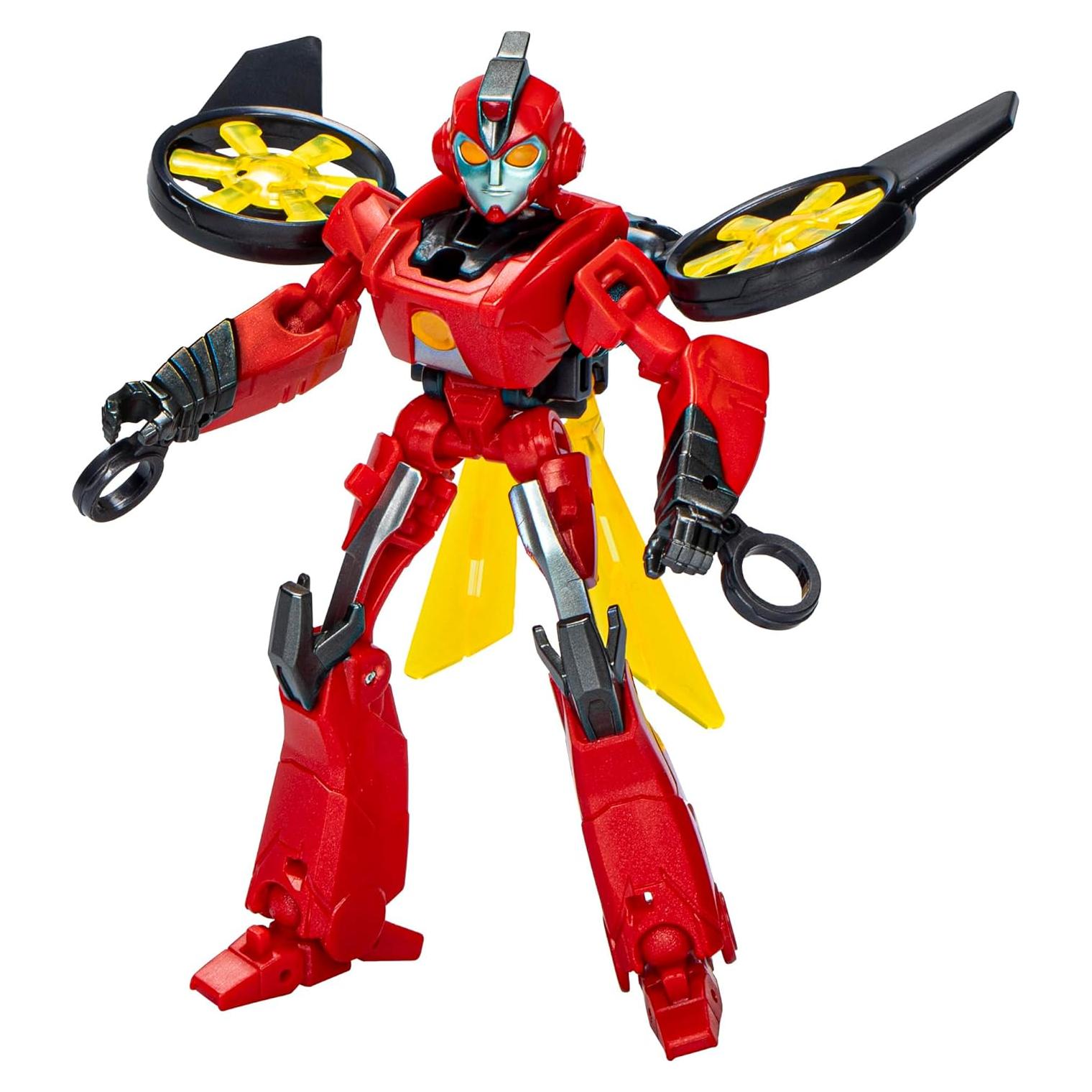 Transformers EarthSpark Clase Guerrero Terran Twitch 5" Figura