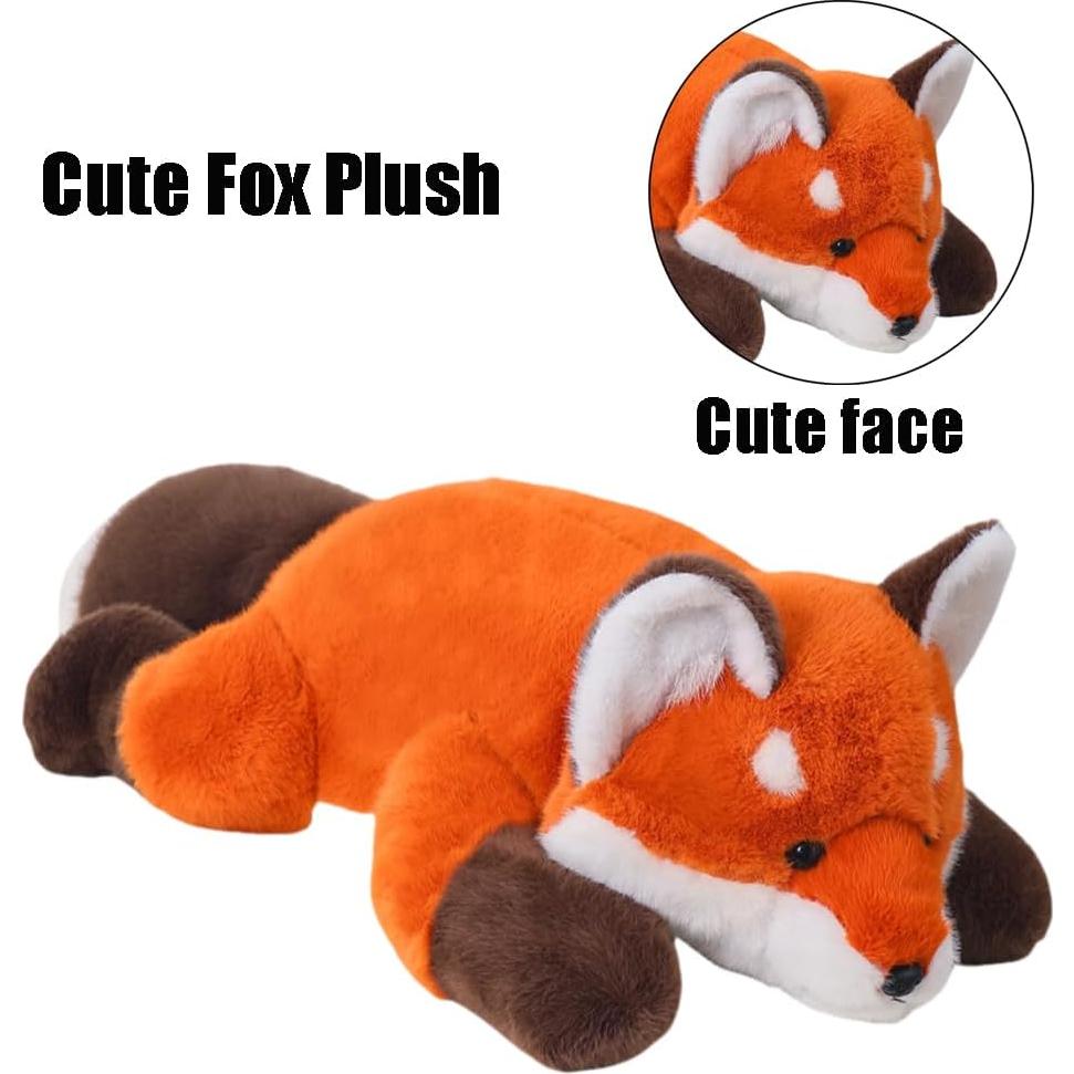 Almohada de Peluche Zorro Rojo Labauxite 30 cm Suave