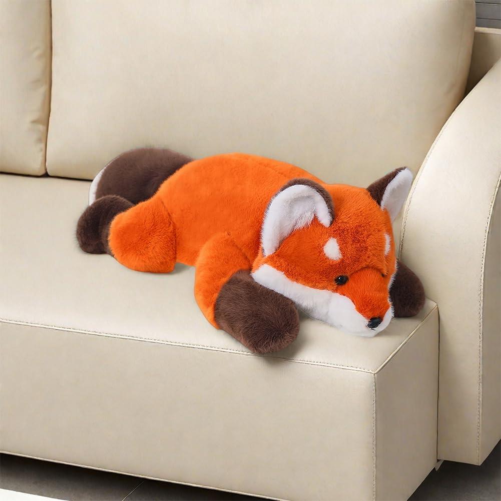 Almohada de Peluche Zorro Rojo Labauxite 30 cm Suave