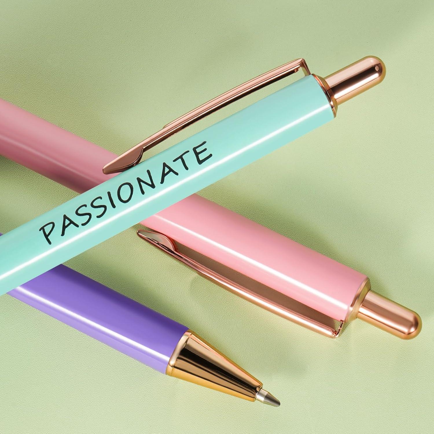 Conjunto de Bolígrafos Elegantes WY WENYUAN - Tinta Negra, 3 Unidades