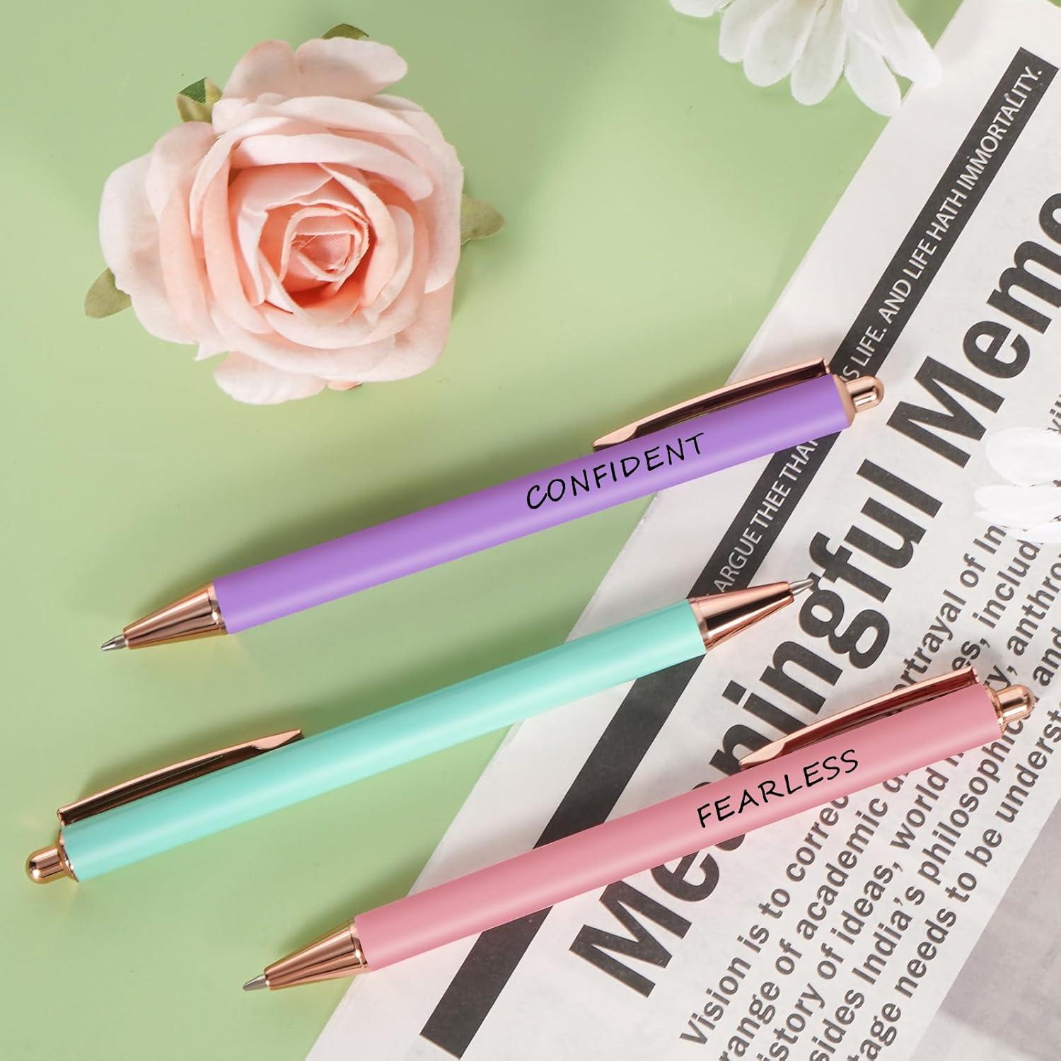 Conjunto de Bolígrafos Elegantes WY WENYUAN - Tinta Negra, 3 Unidades