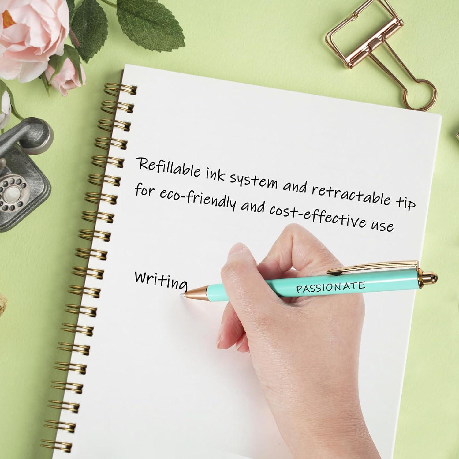 Conjunto de Bolígrafos Elegantes WY WENYUAN - Tinta Negra, 3 Unidades