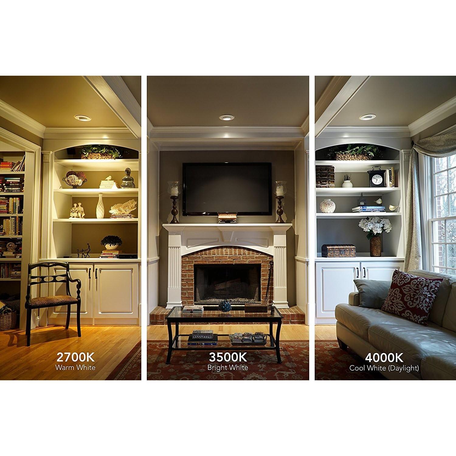 Luz de Techo LED Lithonia 10W 575LM Sensor Movimiento 4000K