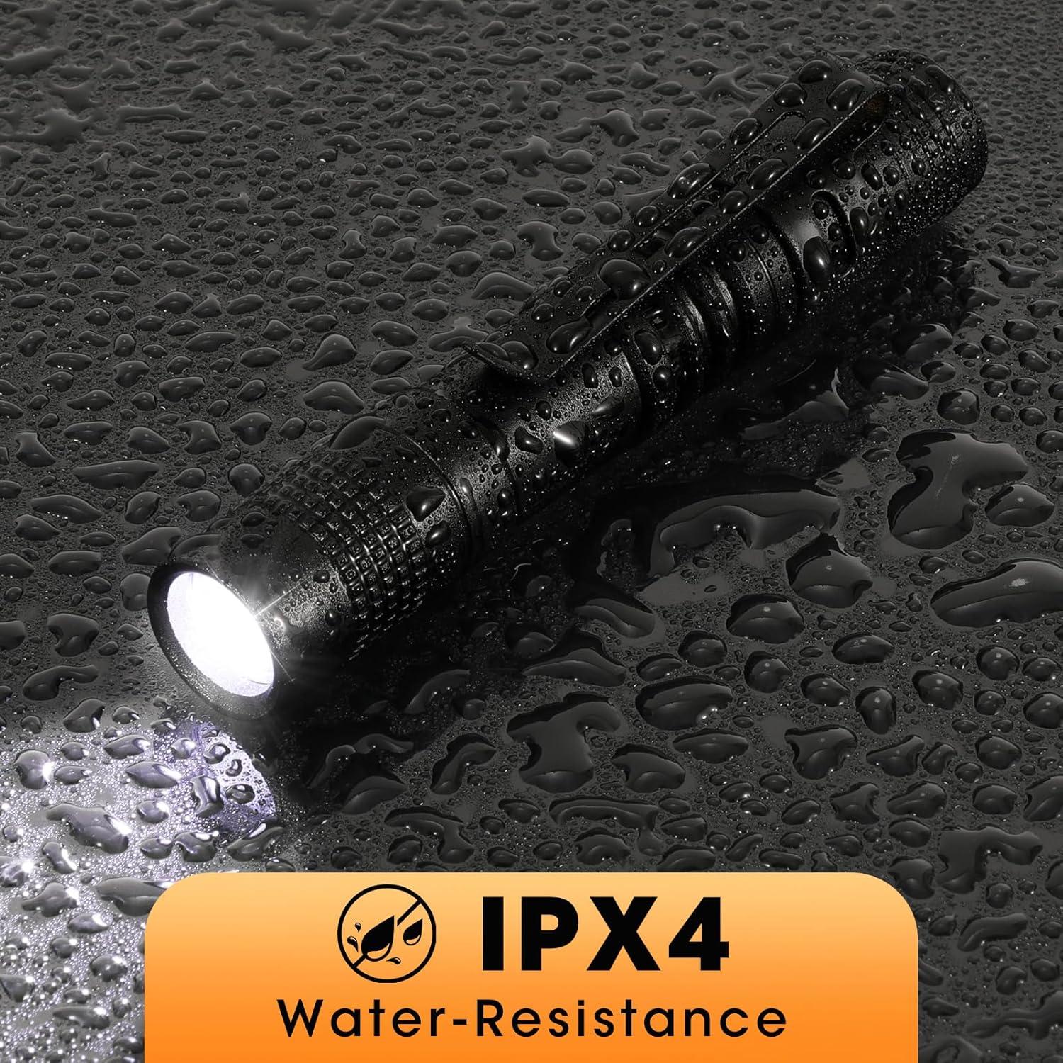 5 Linternas LED de Bolígrafos Cussity, Portátiles y Resistentes