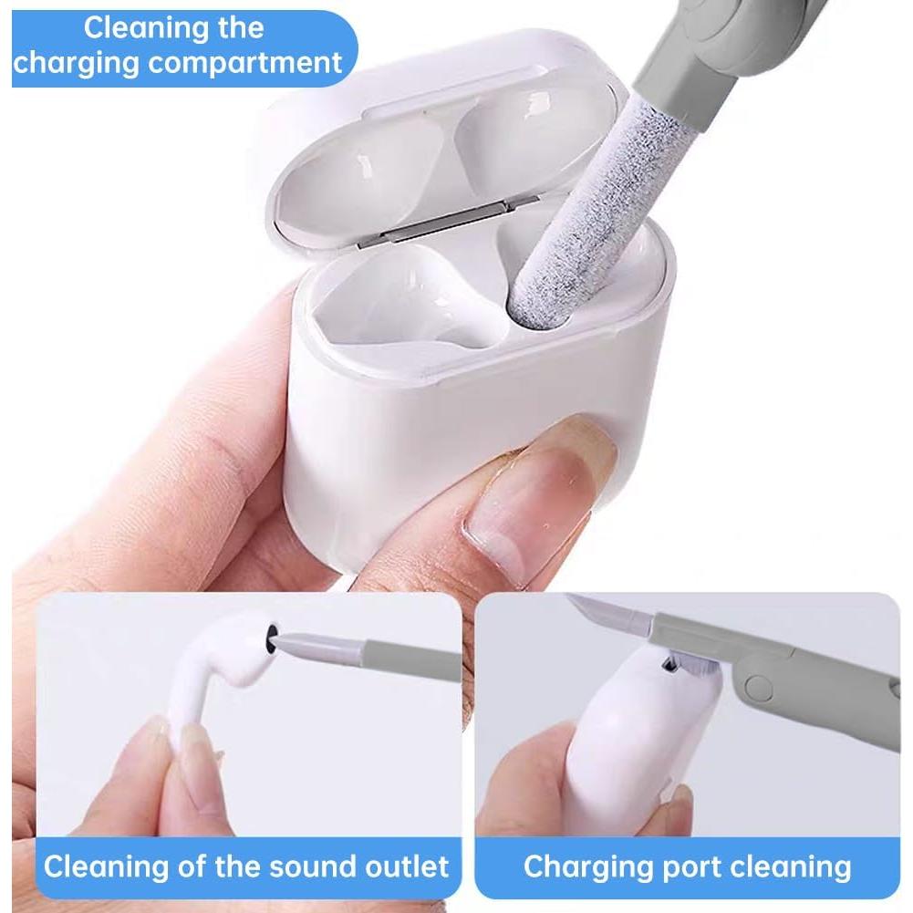 Kit de Limpieza Electrónica 7 en 1 Pilarmuture - Gris