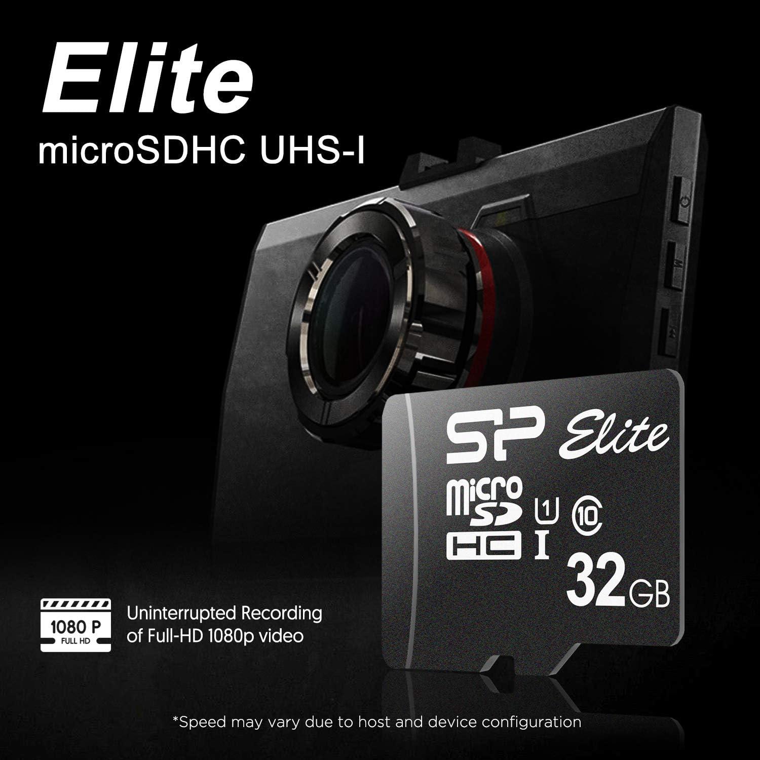 Tarjeta MicroSD Silicon Power Elite 32GB con Adaptador UHS-I