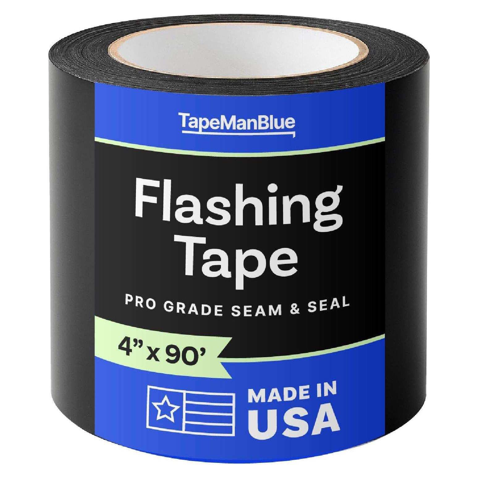 Cinta de Sellado TapeManBlue 10 cm x 27.43 m Impermeable