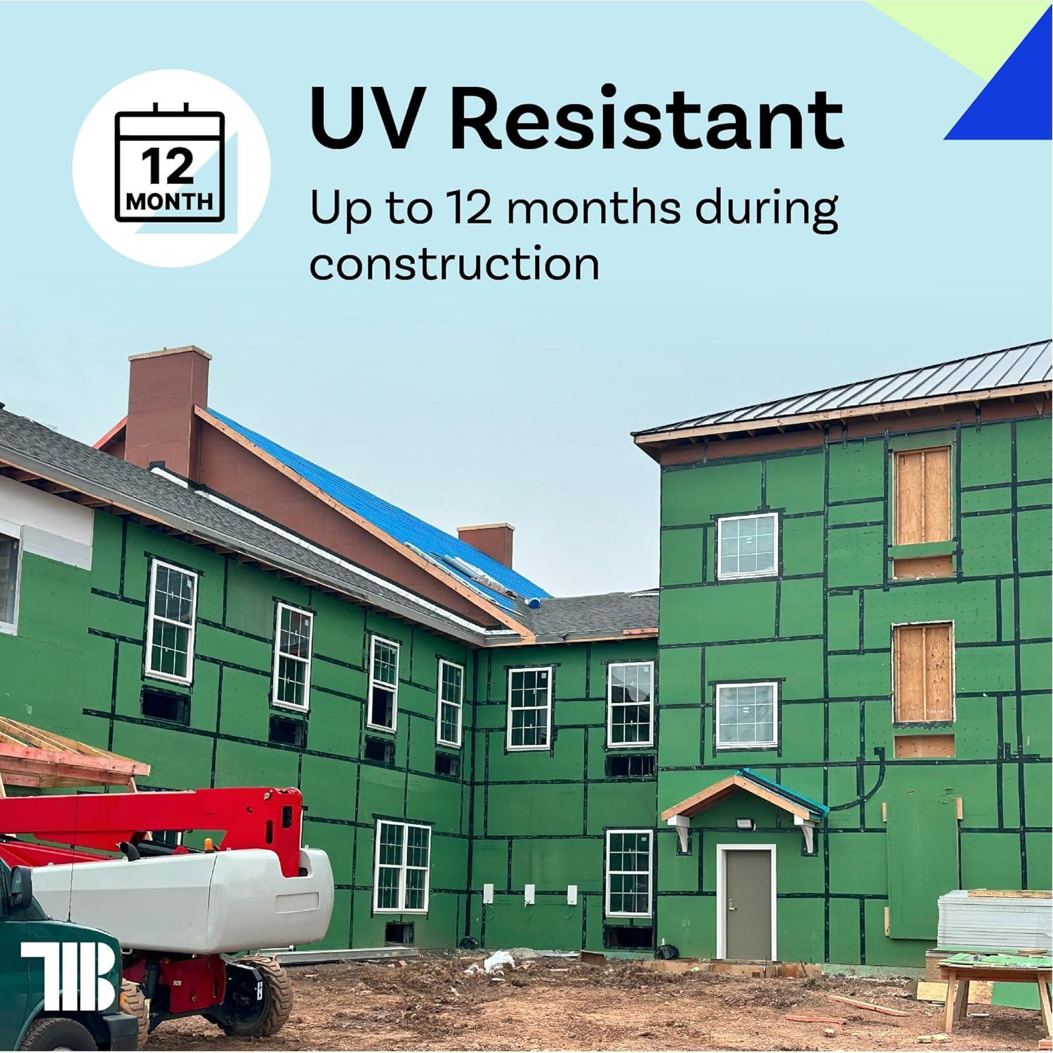 Cinta de Sellado TapeManBlue 10 cm x 27.43 m Impermeable