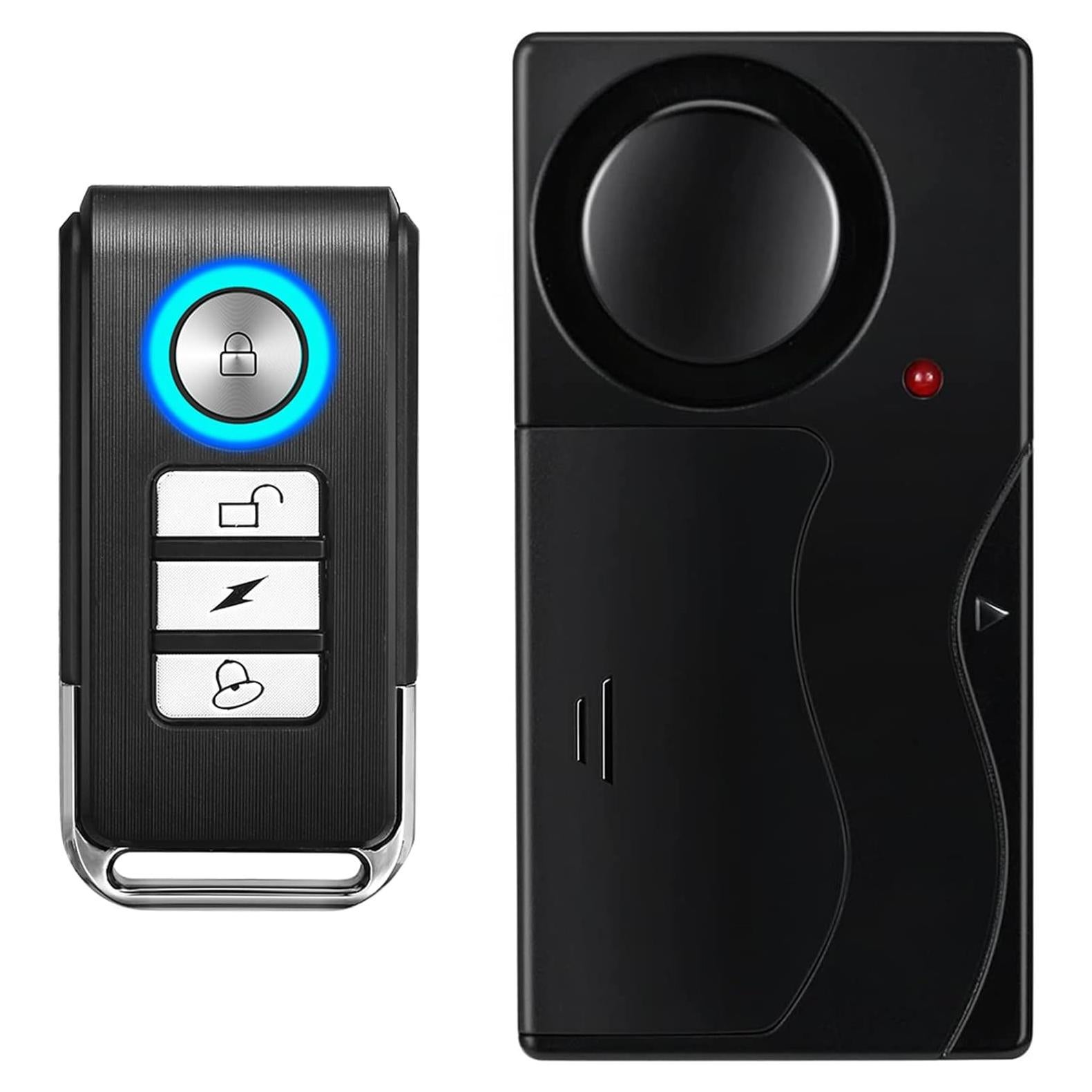 Alarma de Vibración Inalámbrica Wsdcam 110dB con Control Remoto